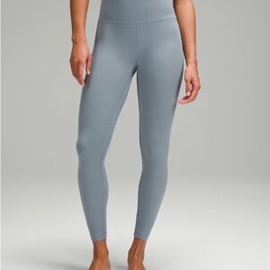 Women's Gray High-Waisted Leggings